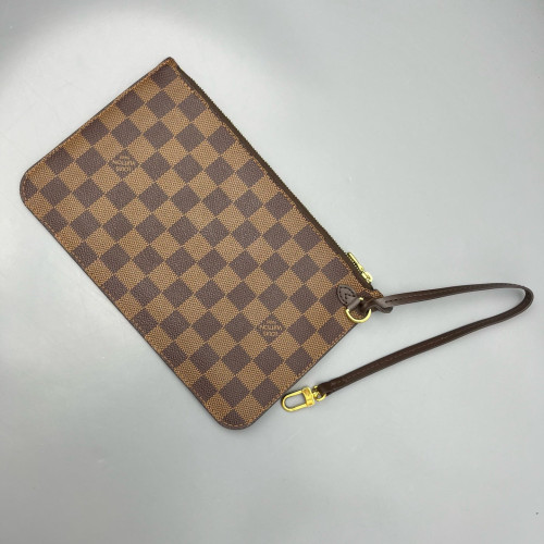 Louis Vuitton Neverfull MM Damier Ebene Dark Brown Light Brown