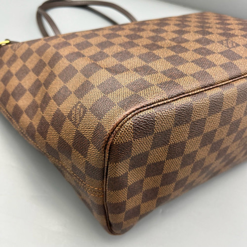 Louis Vuitton Neverfull MM Damier Ebene Dark Brown Light Brown
