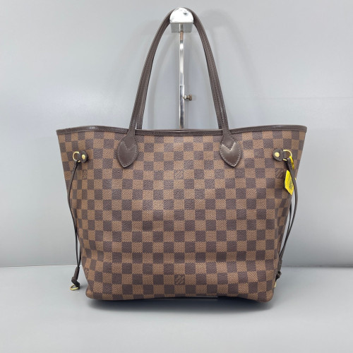 Louis Vuitton Neverfull MM Damier Ebene Dark Brown Light Brown