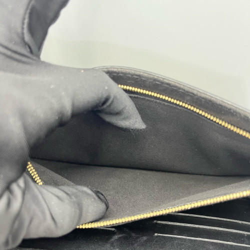 Louis Vuitton Shoulder Bag Calfskin Black