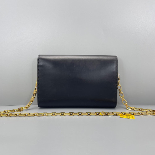 Louis Vuitton Shoulder Bag Calfskin Black