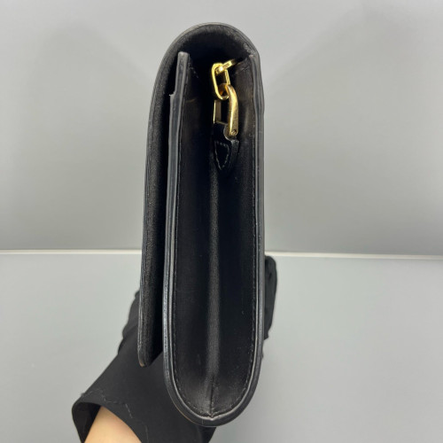 Louis Vuitton Shoulder Bag Calfskin Black