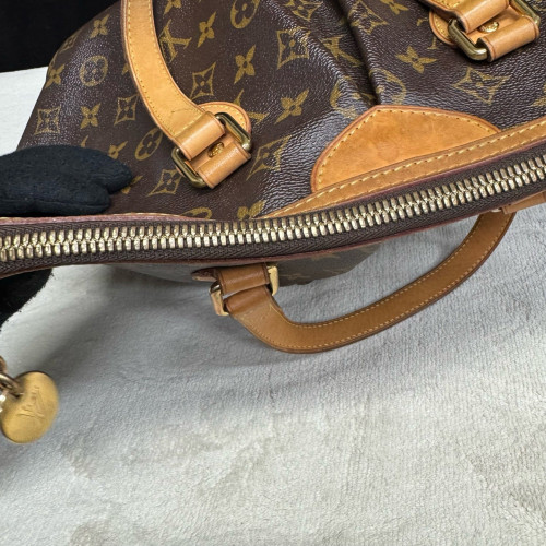 Louis Vuitton Palermo PM Monogram Dark Brown Light Brown