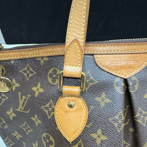 Louis Vuitton Palermo PM Monogram Dark Brown Light Brown