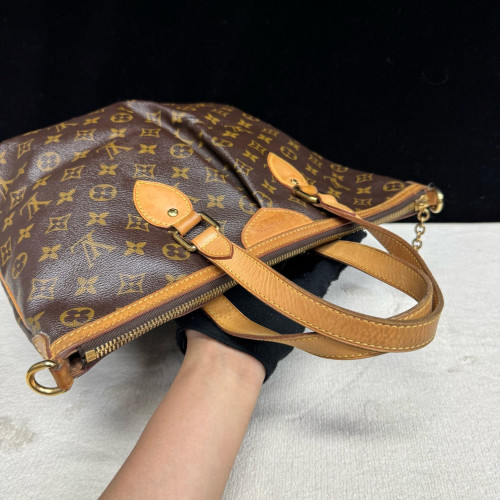 Louis Vuitton Palermo PM Monogram Dark Brown Light Brown
