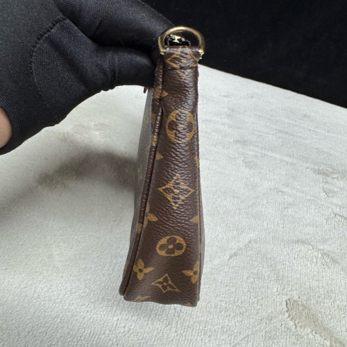 Louis Vuitton Multi Pochette Accessories Monogram Dark Brown Light Brown Green Louis Vuitton Multi Pochette Accessories Monogram Dark Brown Light Brown Green