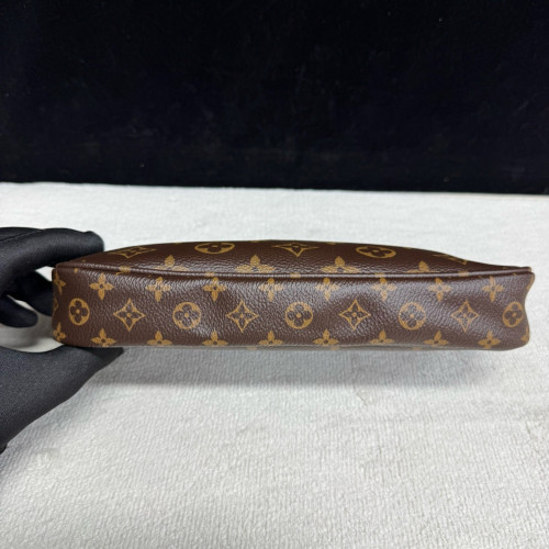 Louis Vuitton Multi Pochette Accessories Monogram Dark Brown Light Brown Green Louis Vuitton Multi Pochette Accessories Monogram Dark Brown Light Brown Green