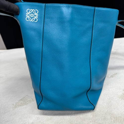 Loewe Tote Bag Calfskin Teal