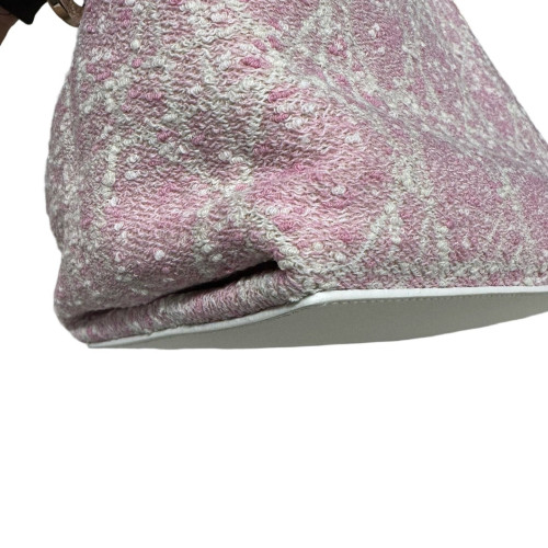 Dior Small Toujours Vertical Tweed Calfskin Pink White Dior Small Toujours Vertical Tweed Calfskin Pink White