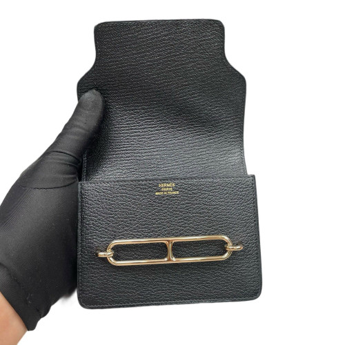 Hermes Roulis Slim Chevre Mysore 89 Noir