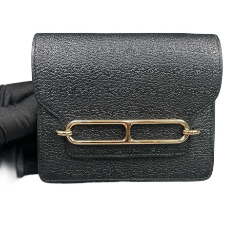 Hermes Roulis Slim Chevre Mysore 89 Noir