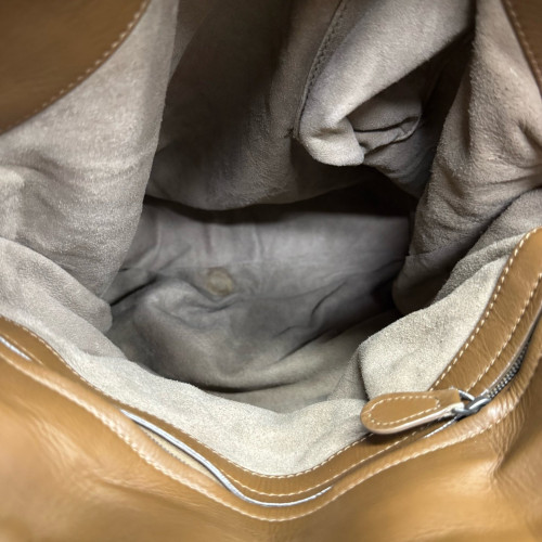 Bottega Veneta Intrecciato Handbag Lambskin Intrecciato Lambskin Nappa Brown