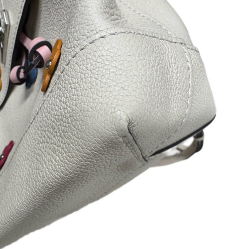 Louis Vuitton Lockme Backpack Mini Calfskin Beige Clair