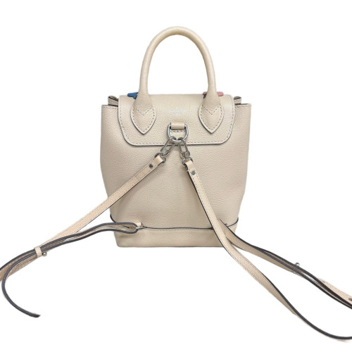 Louis Vuitton Lockme Backpack Mini Calfskin Beige Clair