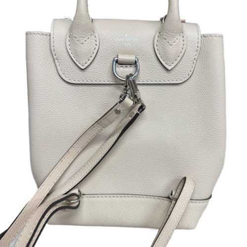 Louis Vuitton Lockme Backpack Mini Calfskin Beige Clair