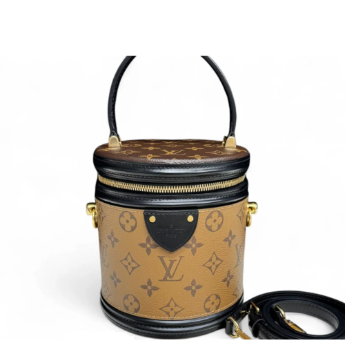 Louis Vuitton Cannes Reverse Monogram Brown Black