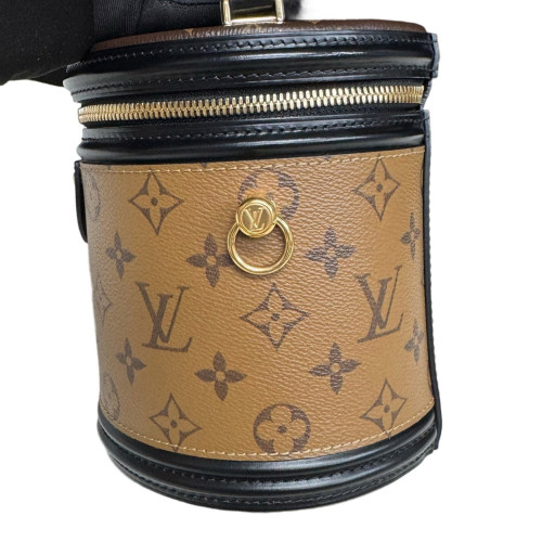 Louis Vuitton Cannes Reverse Monogram Brown Black