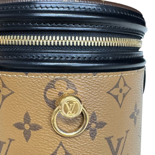 Louis Vuitton Cannes Reverse Monogram Brown Black