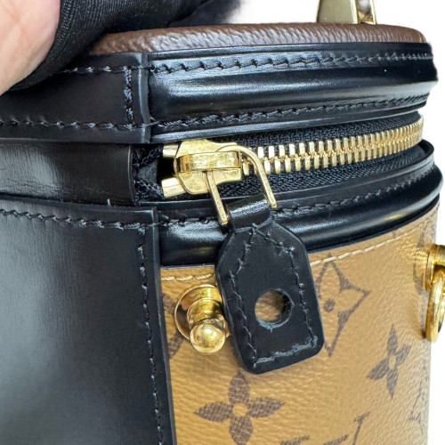 Louis Vuitton Cannes Reverse Monogram Brown Black
