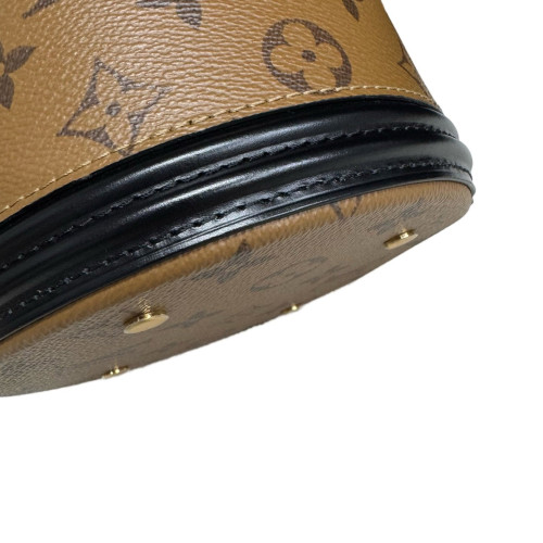 Louis Vuitton Cannes Reverse Monogram Brown Black