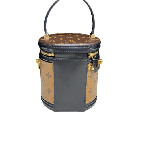 Louis Vuitton Cannes Reverse Monogram Brown Black