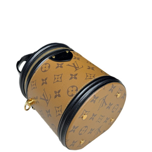 Louis Vuitton Cannes Reverse Monogram Brown Black
