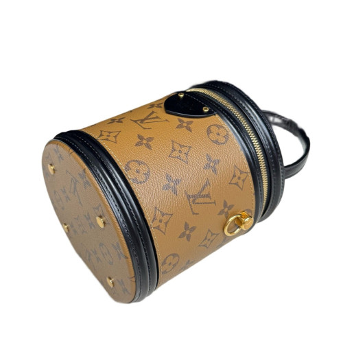 Louis Vuitton Cannes Reverse Monogram Brown Black