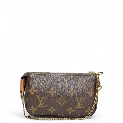 Louis Vuitton Mini Pochette Accessories Monogram Brown Louis Vuitton Mini Pochette Accessories Monogram Brown