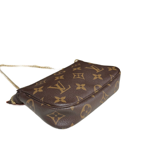 Louis Vuitton Mini Pochette Accessories Monogram Brown Louis Vuitton Mini Pochette Accessories Monogram Brown