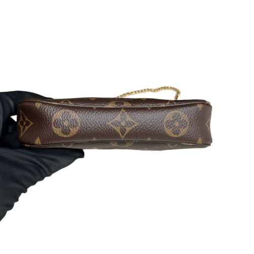 Louis Vuitton Mini Pochette Accessories Monogram Brown Louis Vuitton Mini Pochette Accessories Monogram Brown