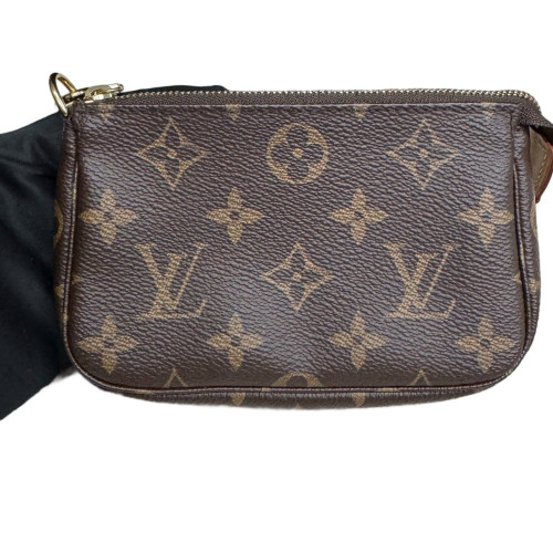 Louis Vuitton Mini Pochette Accessories Monogram Brown Louis Vuitton Mini Pochette Accessories Monogram Brown