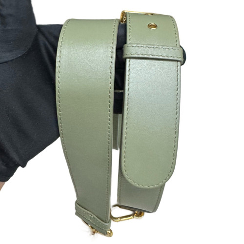 Dior 30 Montaigne Mini Box Bag Cuir Light Green