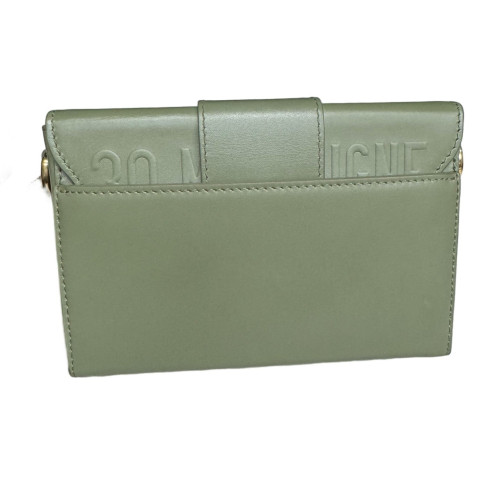 Dior 30 Montaigne Mini Box Bag Cuir Light Green