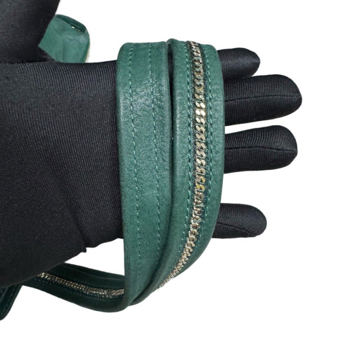 Fendi Tote Bag Suede Green