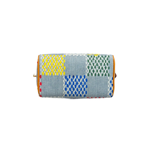 Louis Vuitton Speedy 18 Bandouliere Denim Monogram Blue