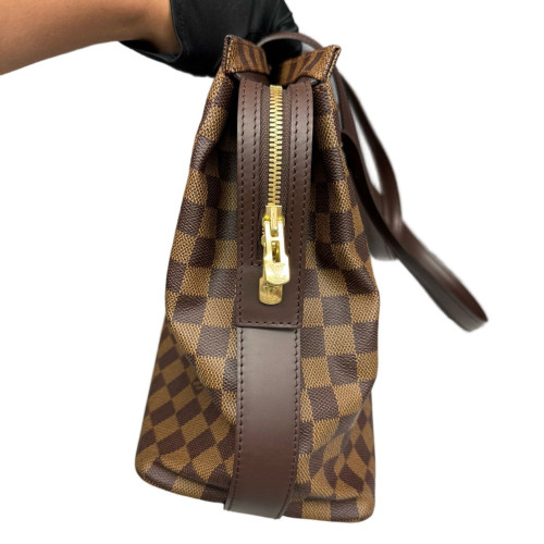 Louis Vuitton Chelsea Tote Damier Ebene Brown