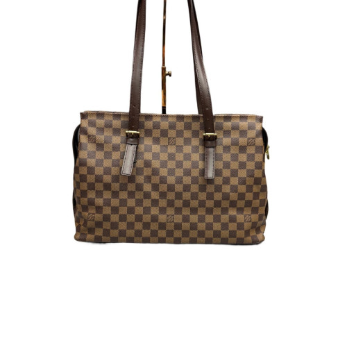 Louis Vuitton Chelsea Tote Damier Ebene Brown