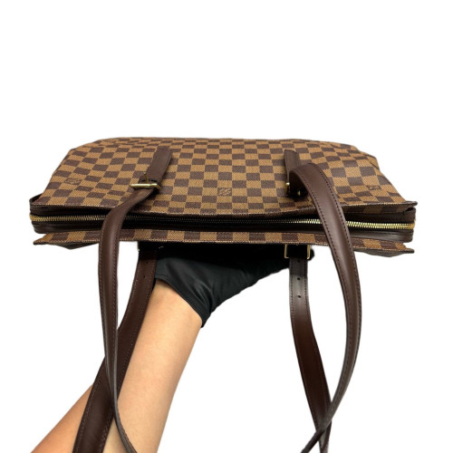 Louis Vuitton Chelsea Tote Damier Ebene Brown