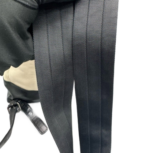 Bottega Veneta Backpack Nappa Black Beige
