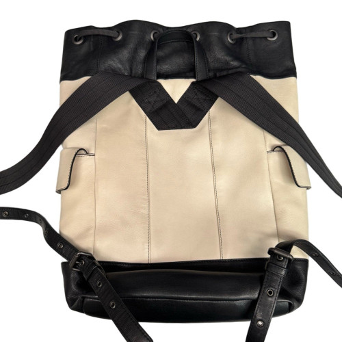 Bottega Veneta Backpack Nappa Black Beige