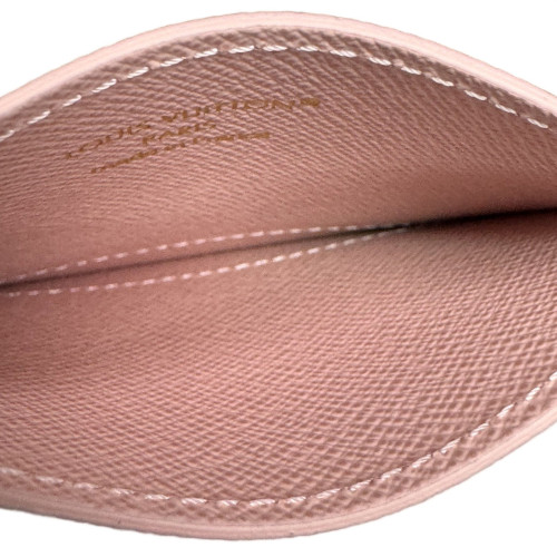 Louis Vuitton Card Holder Monogram Brown Pink Louis Vuitton Card Holder Monogram Brown Pink