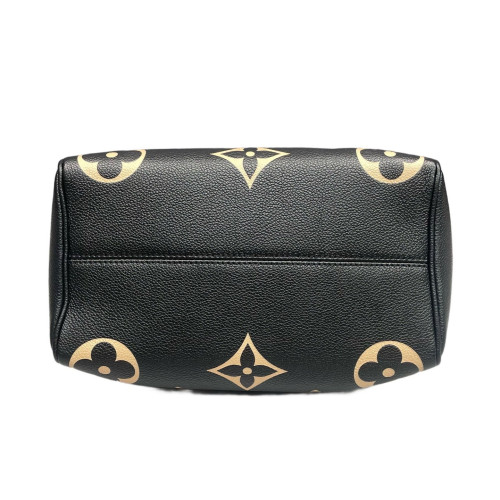 Louis Vuitton Speedy Bandouliere 25 Empreinte Monogram Giant Black White