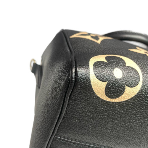Louis Vuitton Speedy Bandouliere 25 Empreinte Monogram Giant Black White