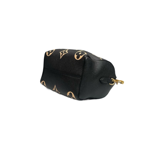 Louis Vuitton Speedy Bandouliere 25 Empreinte Monogram Giant Black White