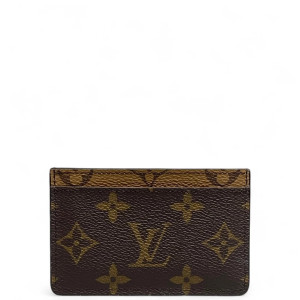 Louis Vuitton Curieuse Card Holder Reverse Monogram Brown Louis Vuitton Curieuse Card Holder Reverse Monogram Brown