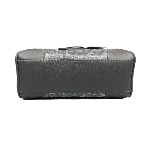 Goyard Mini Saigon Goyardine Dark Grey White Goyard Mini Saigon Goyardine Dark Grey White