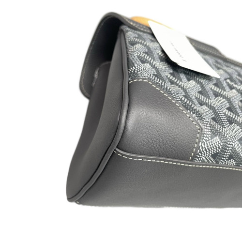 Goyard Mini Saigon Goyardine Dark Grey White Goyard Mini Saigon Goyardine Dark Grey White