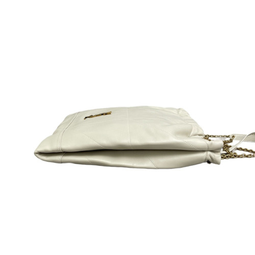 Yves Saint Laurent Jamie 4.3 Shoulder Bag Calfskin Light Grey White