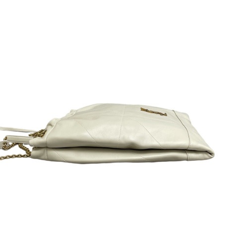 Yves Saint Laurent Jamie 4.3 Shoulder Bag Calfskin Light Grey White