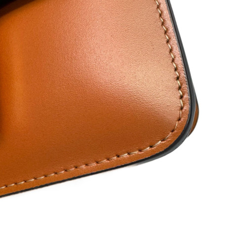 Fendi Crossbody Bag Smooth Calfskin Brown